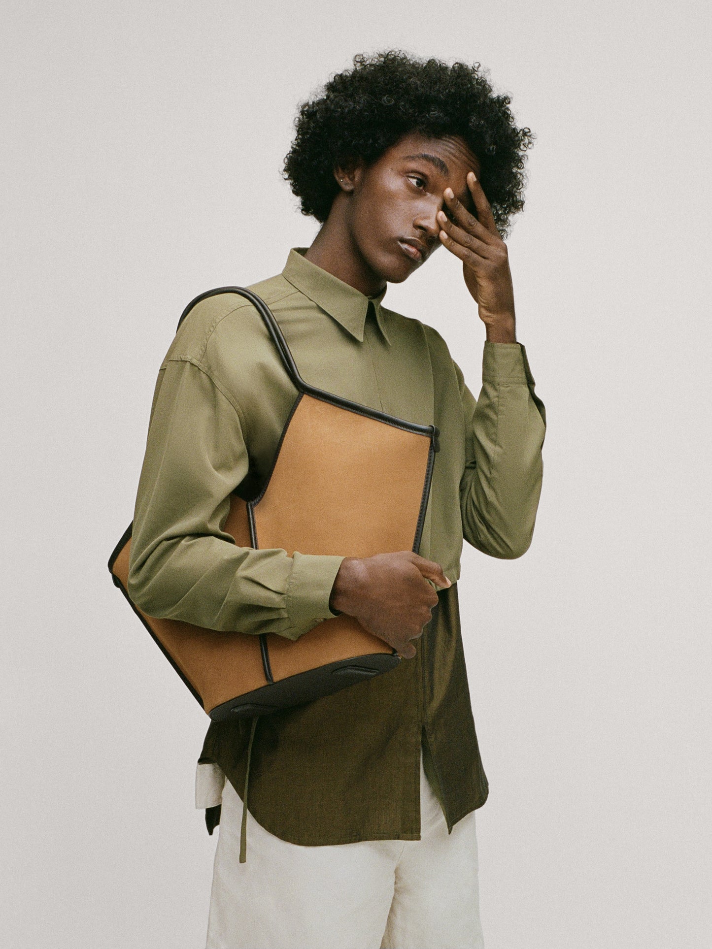 CALELLA SUEDE - Calf Suede Tote Bag