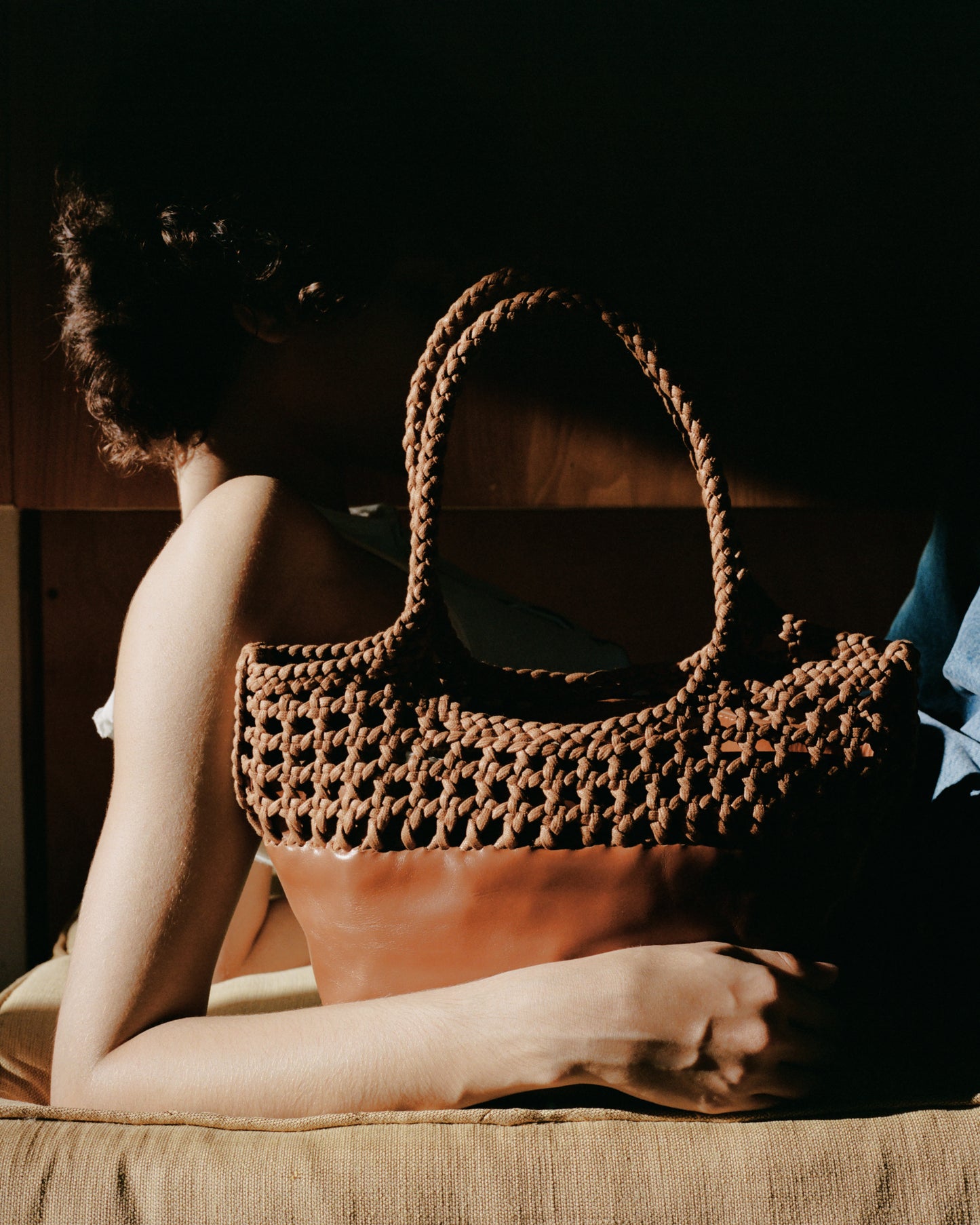 ELMA - Braided Top Shoulder Bag