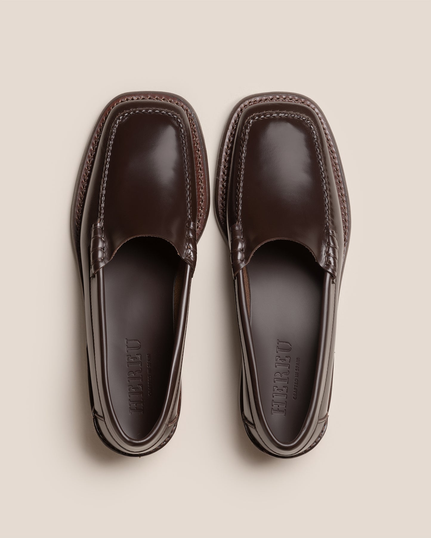 SALA - Square-Toe Low-Heeled Pump