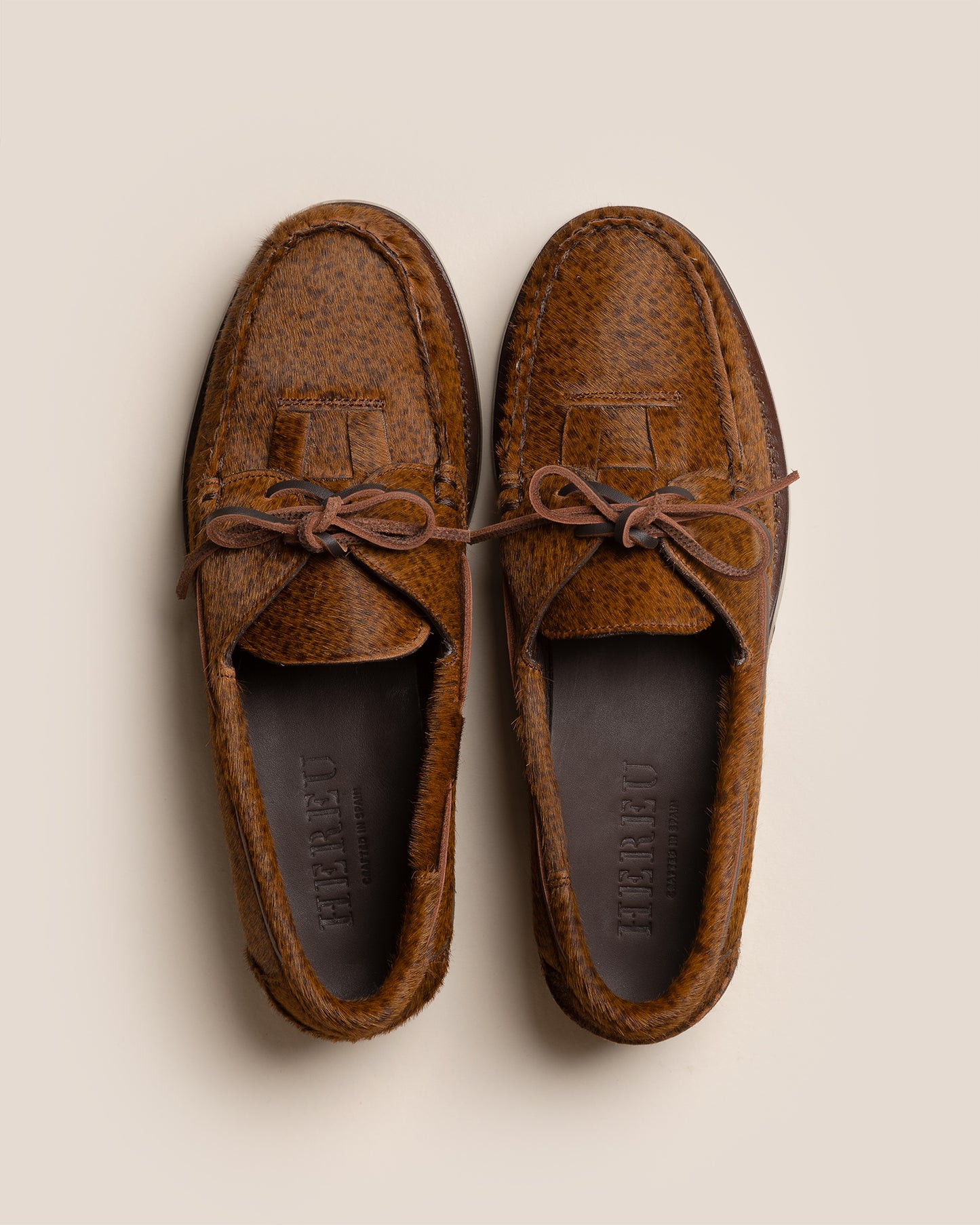 SALER CALF HAIR - Lace-up Loafer
