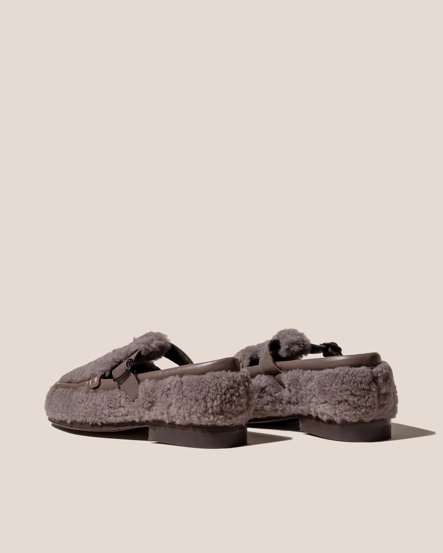 ALBER CURLY SHEARLING - T-bar Loafer