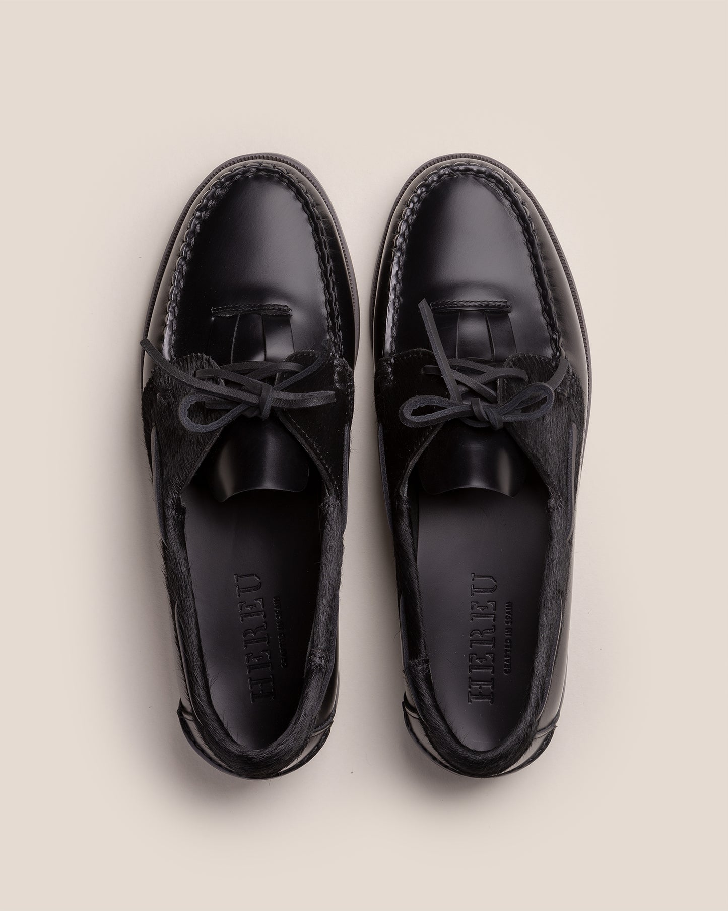 SALER NAUTIC CALF HAIR LEATHER - Lace-up Loafer
