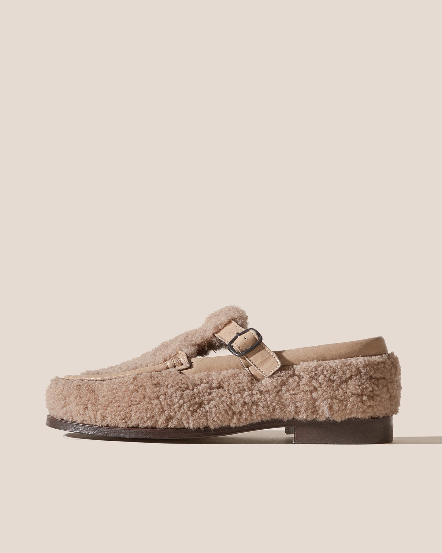 ALBER CURLY SHEARLING - T-bar Loafer