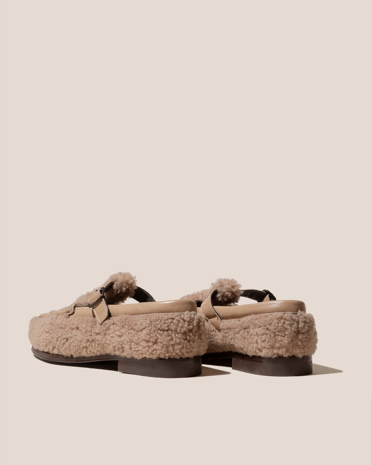 ALBER CURLY SHEARLING - T-bar Loafer