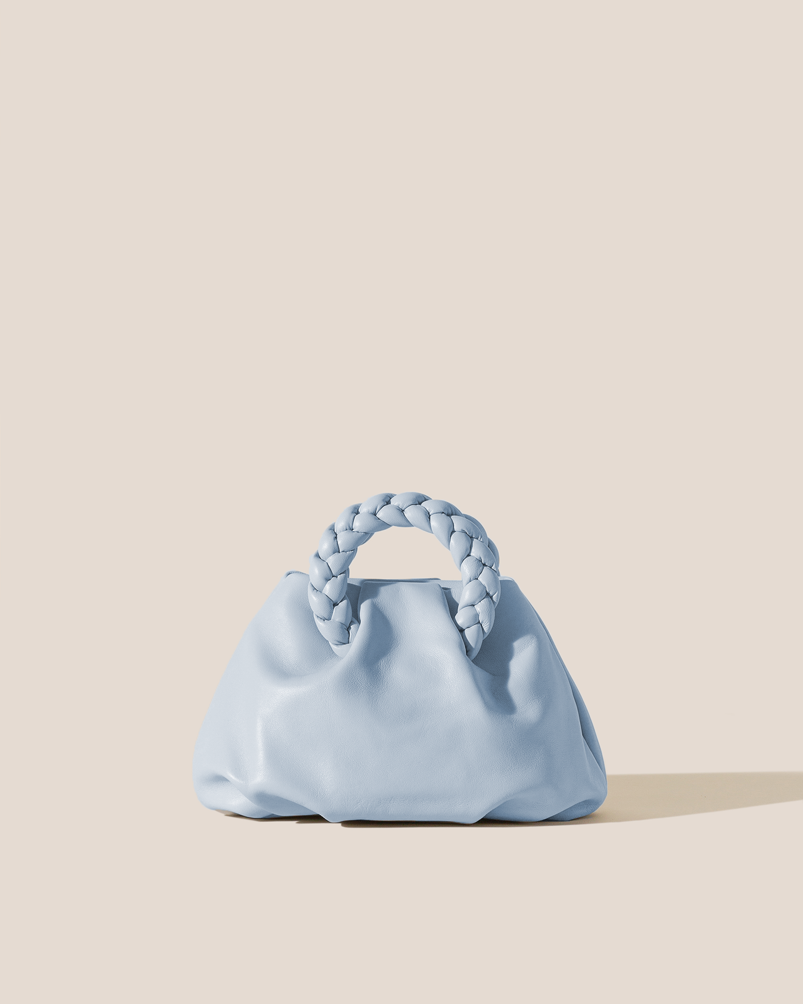 BOMBON - Plaited-handle Leather Handbag – Hereu Studio