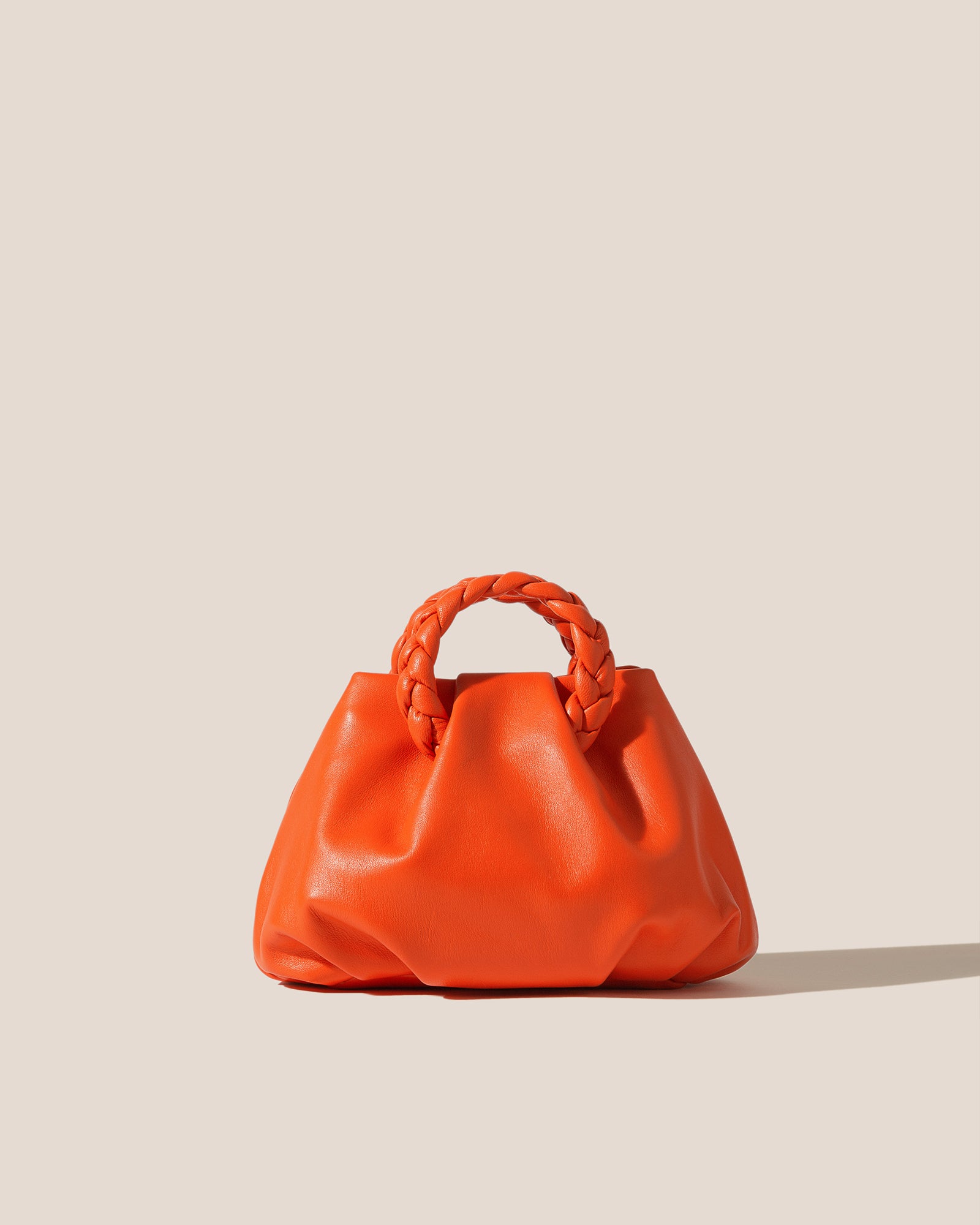 BOMBON - Plaited-handle Leather Handbag – Hereu Studio