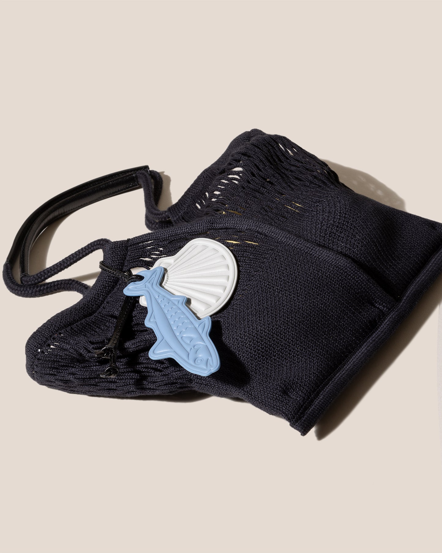 CALELLA FILT S CHARM - Knitted Cotton Net Bag