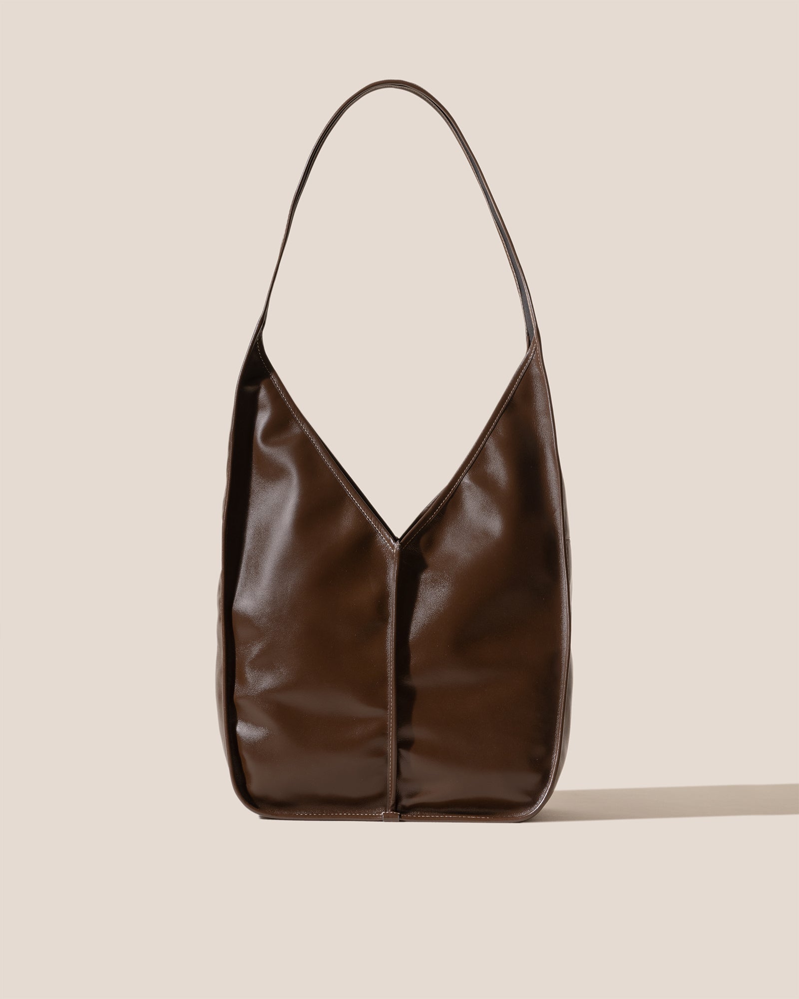 ショルダーバッグ L'Appartement HEREU Leather Mesh Bag TRENA - Flat Square Crossbody Bag – Hereu Studio