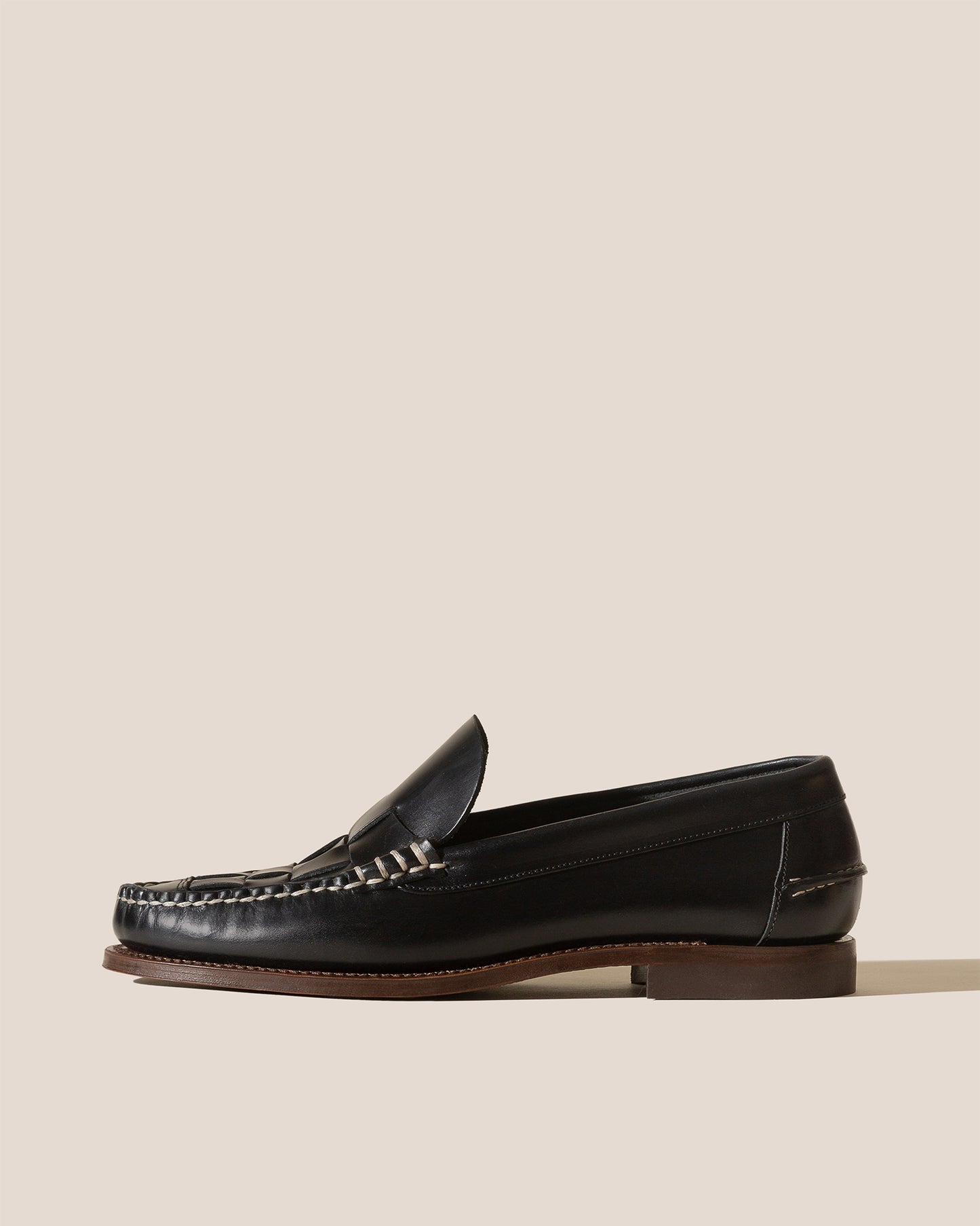 NOMBELA VEG TAN - Men's Interwoven Detail Slip-on Loafer