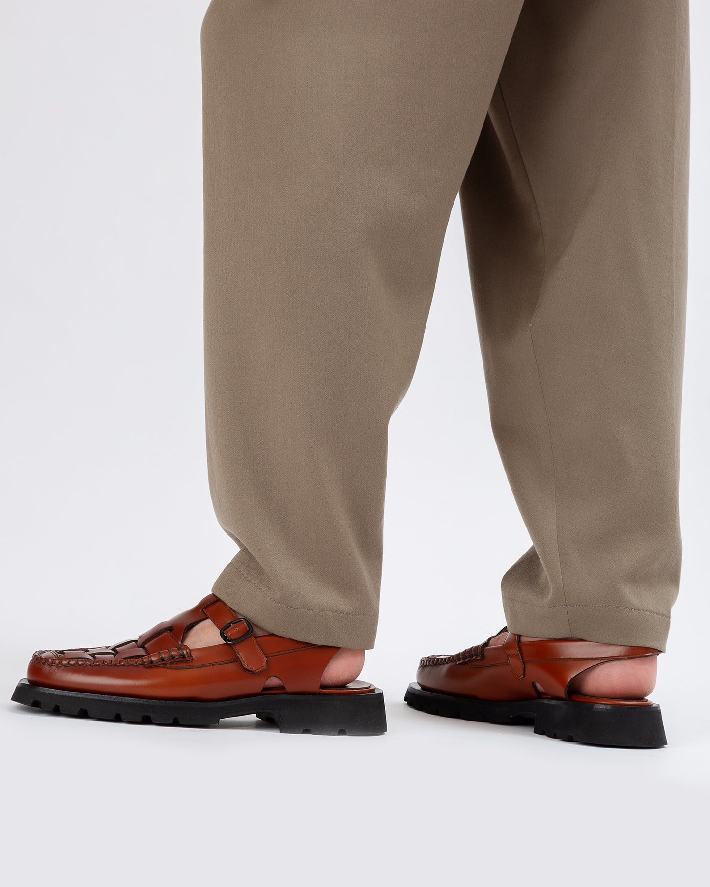 CRANC SPORT - Men's Tread Sole Slingback Loafer