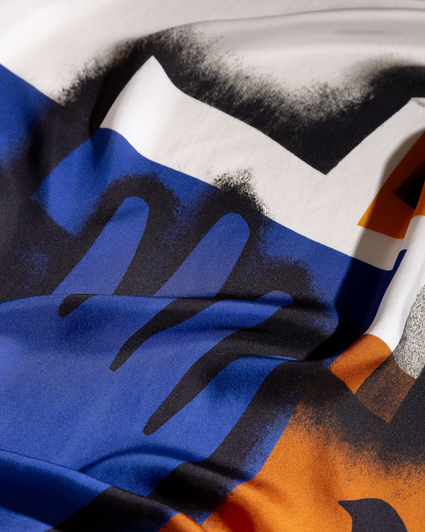 "Los Fugaces Párpados" Handkerchief - Limited Edition Silk Handkerchief of Artwork by Jorge Gay