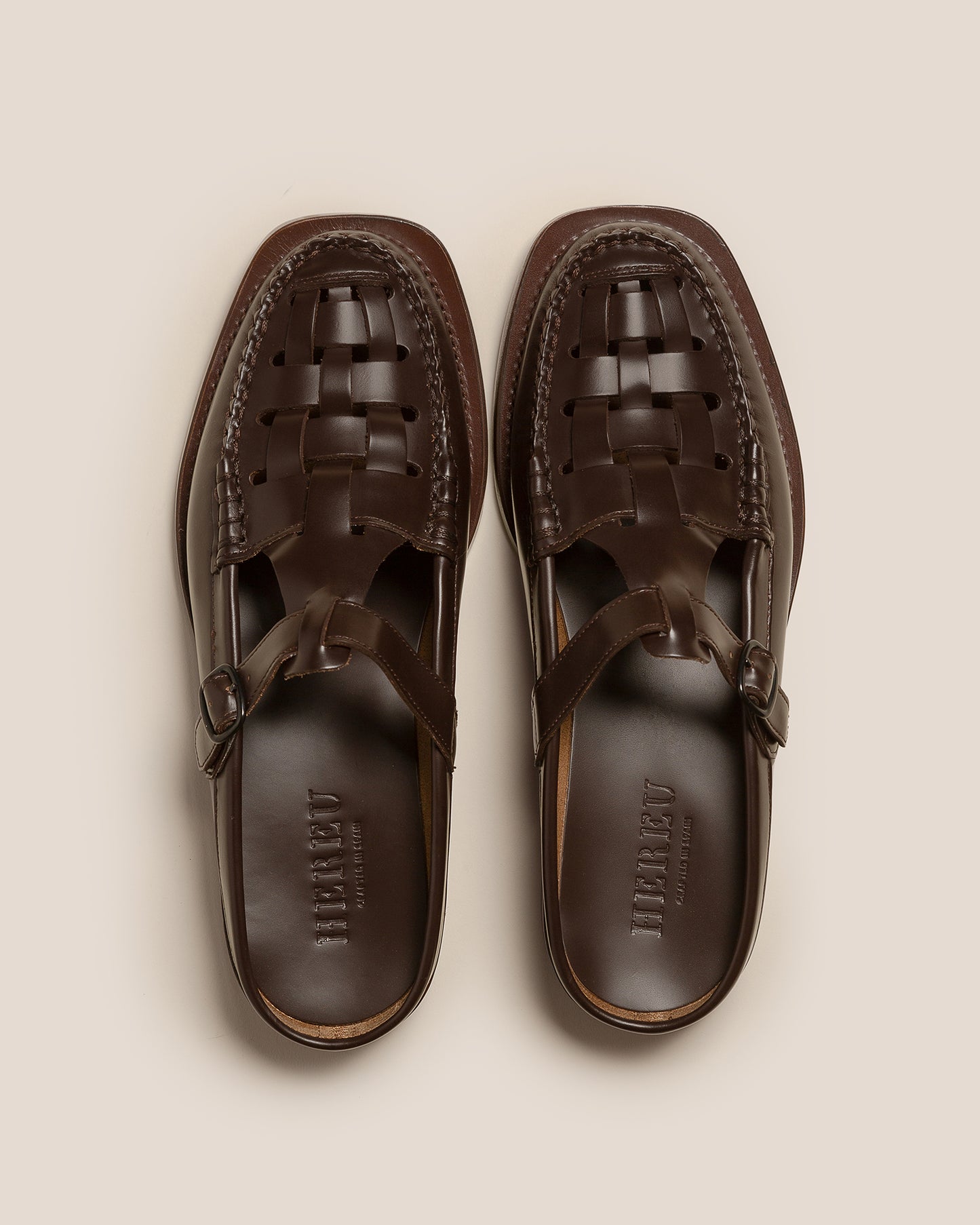 BONELL - Men's Woven T-bar Mule Loafer