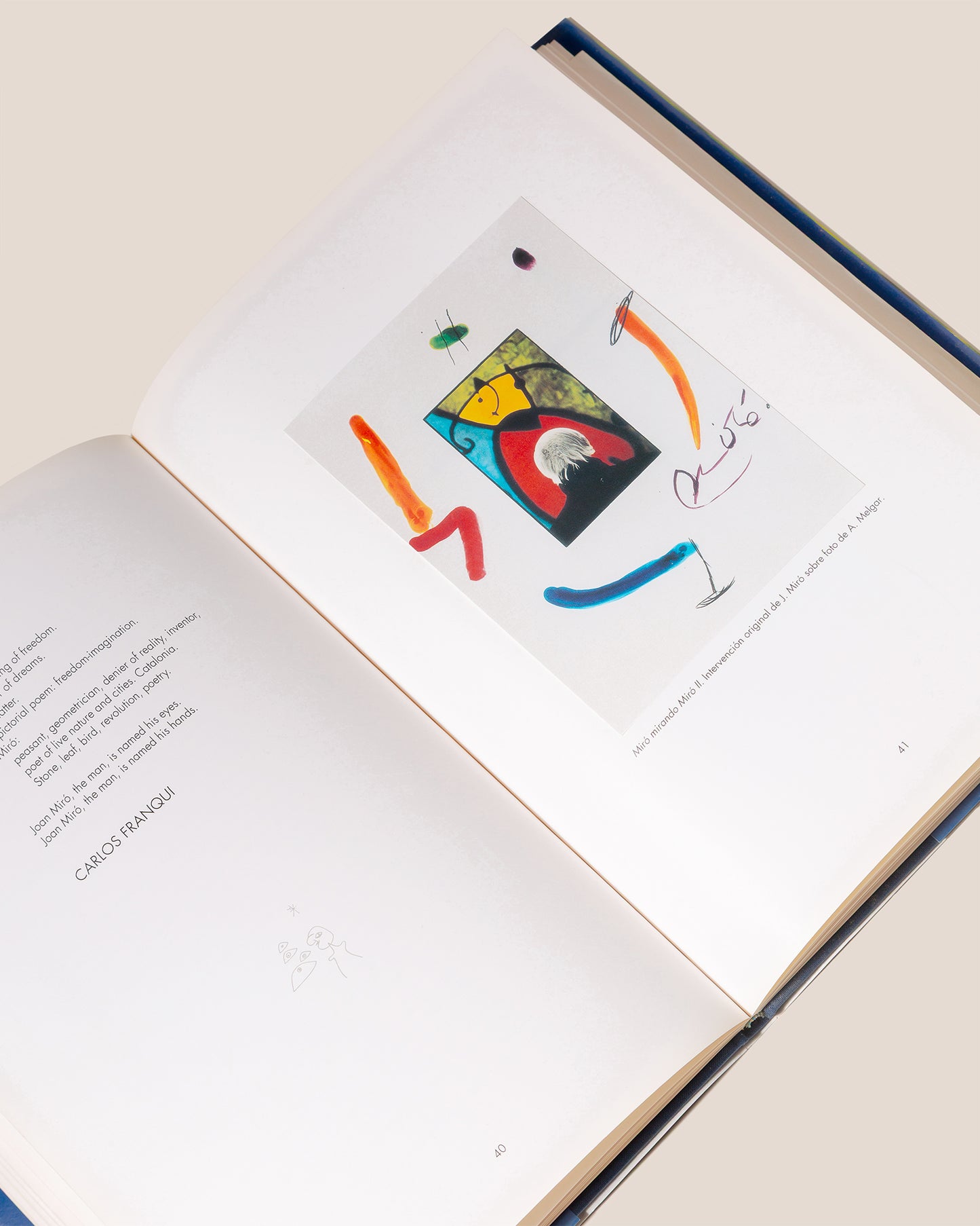 MIRÓ: OBRA SOBRE PAPEL - Carlos Franqui & Alfredo Melgar Book