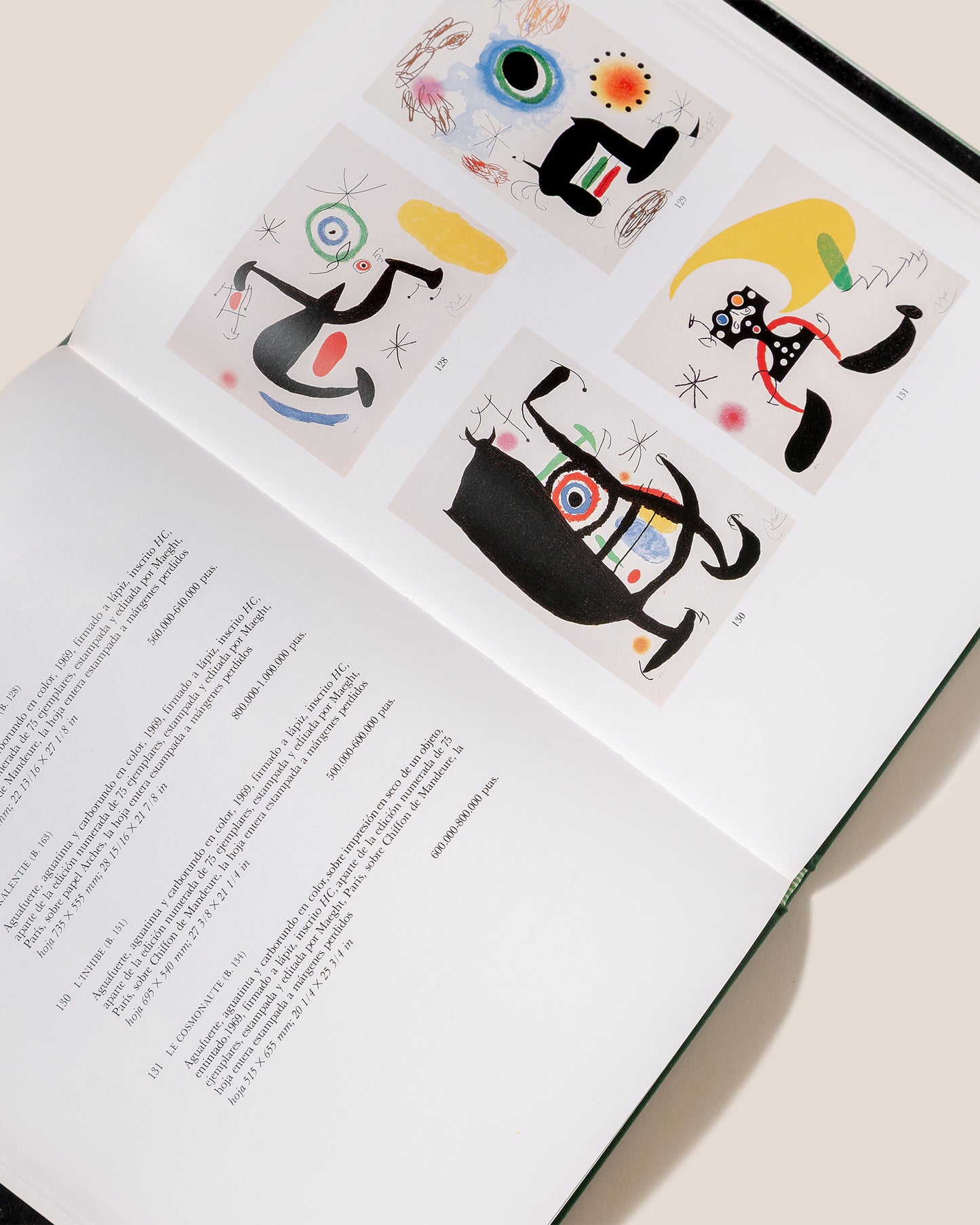 JOAN MIRÓ - Una Importante Colección De Obras Gráficas y Libros Ilustrados Book