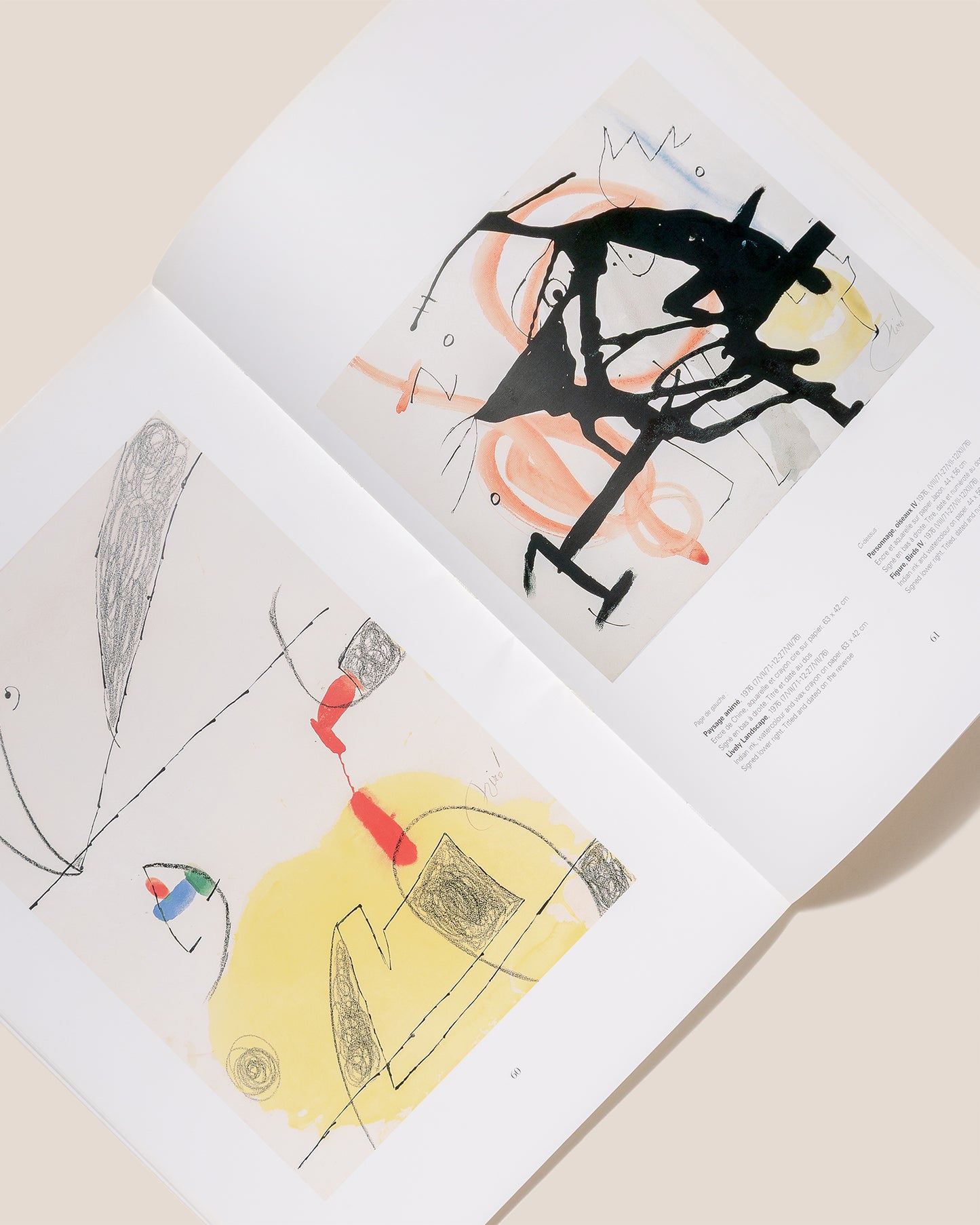 JOAN MIRÓ: CHASSEUR DE SIGNES DANS LE BRONZE, SUR LA FEUILLE - Jacques Dupin Book