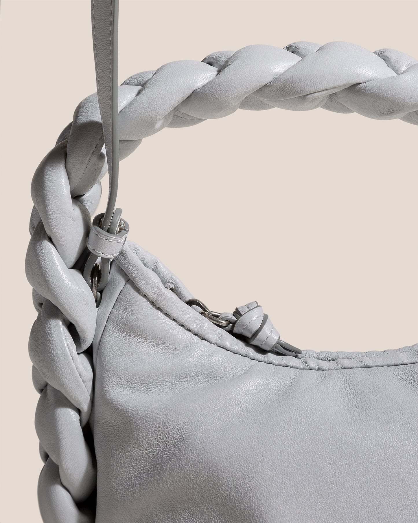 ESPIGA MINI - Plaited Padded-detail Crossbody Bag