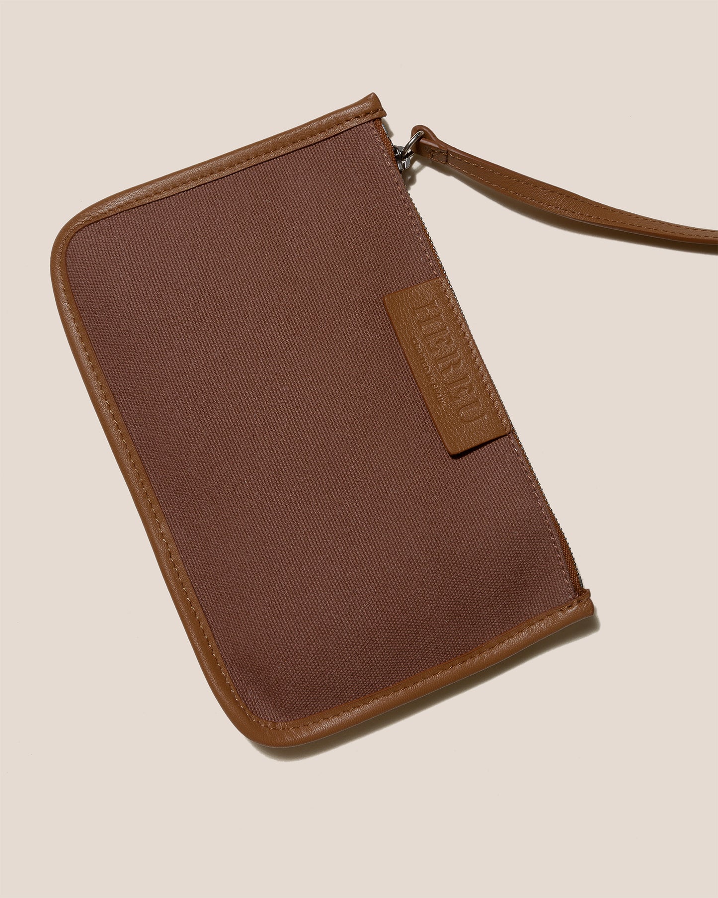 CALELLA RAFFIA - Leather-trimmed Tote Bag