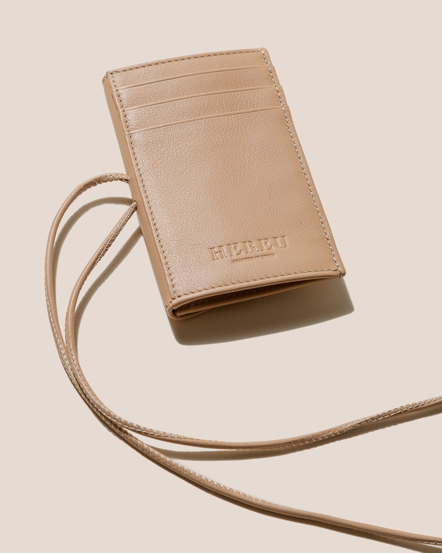 PENJAT - Leather Wallet with Strap