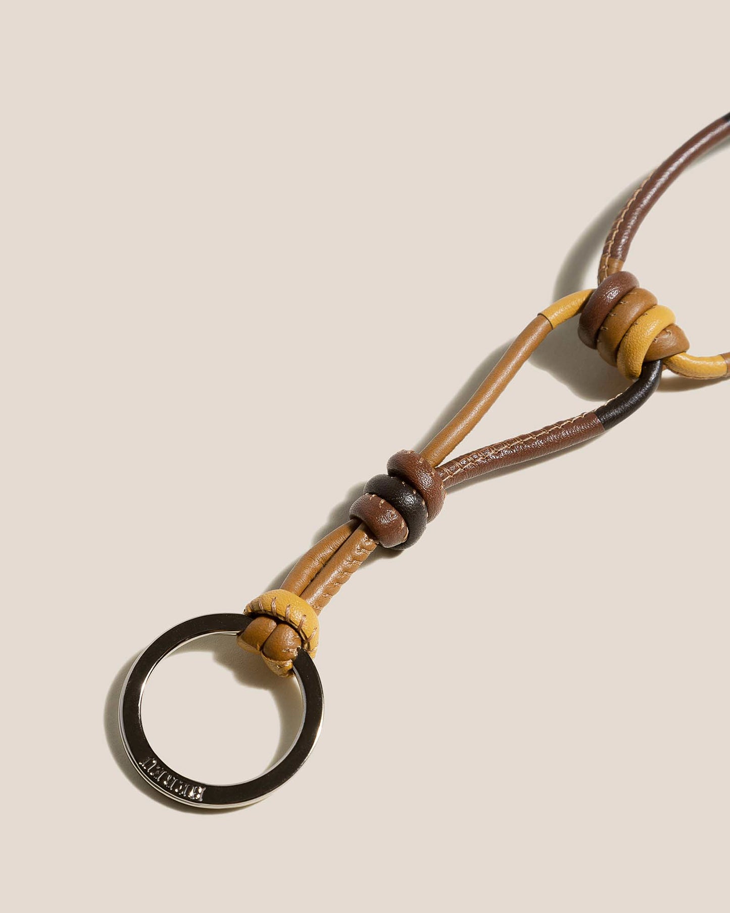 SORRA KEYCHAIN - Hand-Knotted Patchwork Keychain