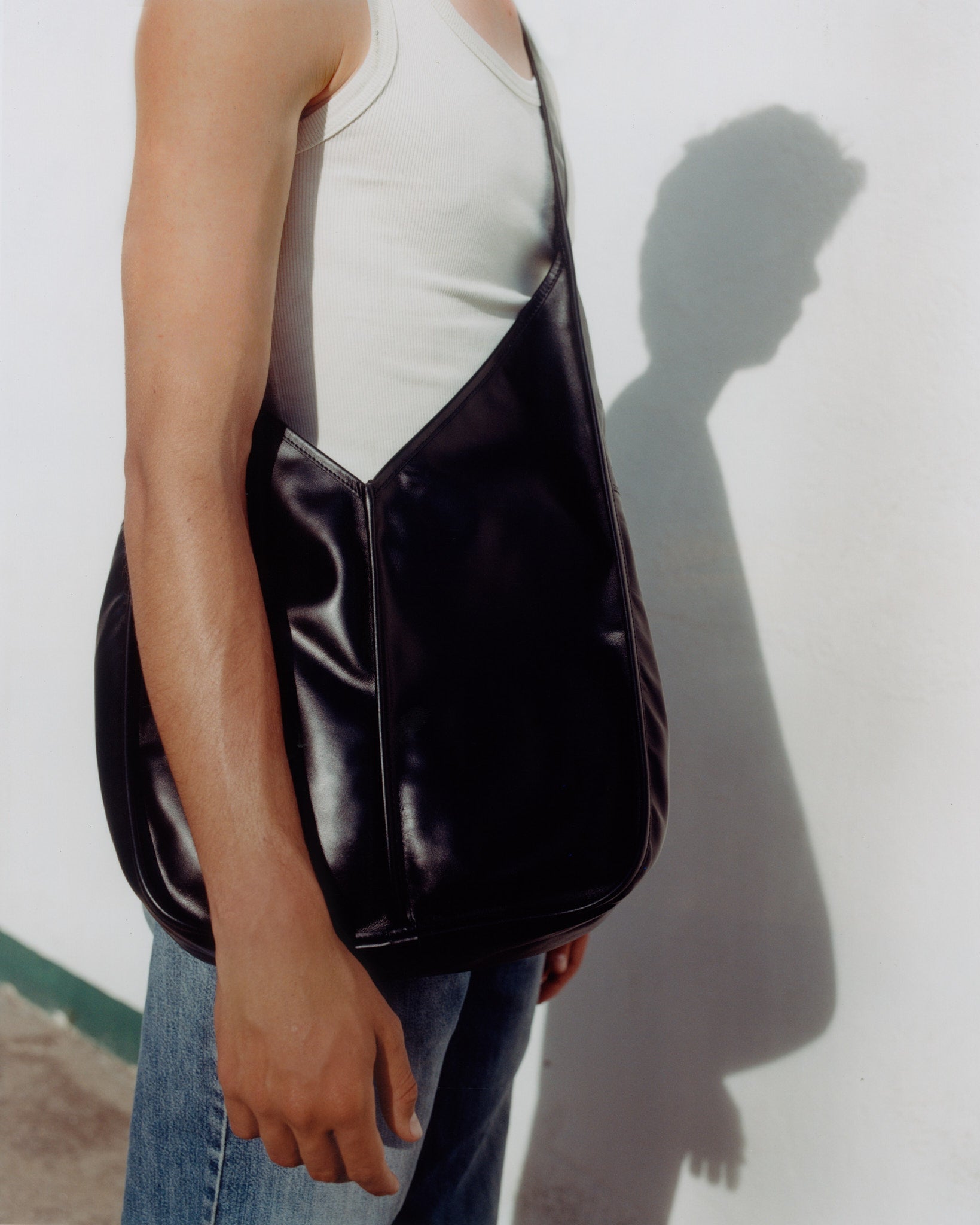 CALELLA CROSSBODY - Leather-trimmed Crossbody Sac – Hereu Studio