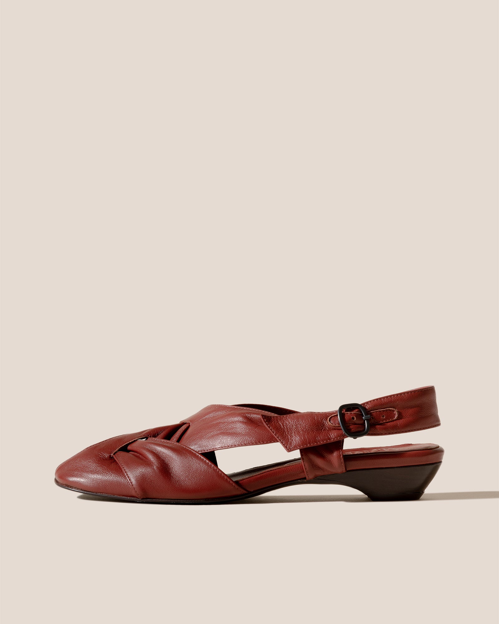 MAIA - Ruched Interlaced Sandal – Hereu Studio