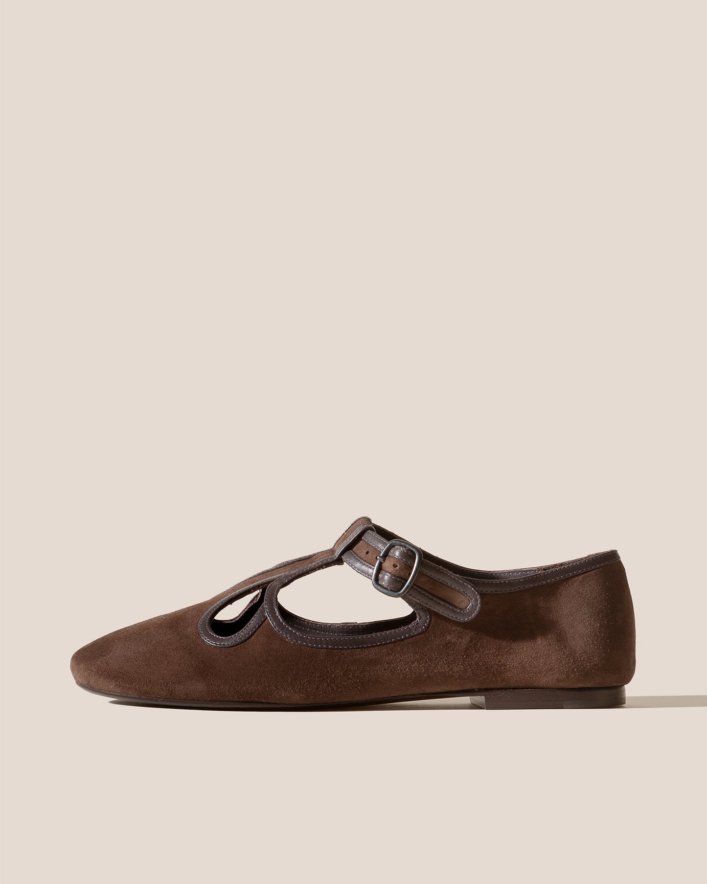 ONDARA SUEDE - Flat Cut-out Shoe