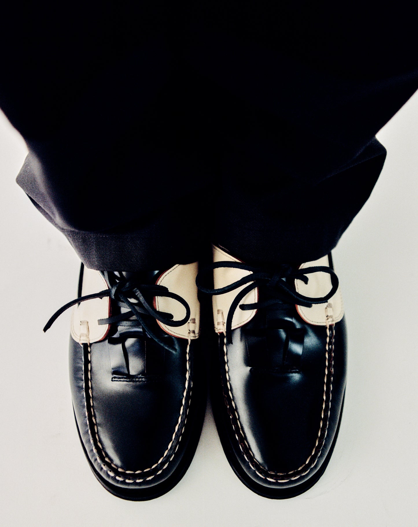 SALER BICOLOUR - Men's Lace-up Loafer