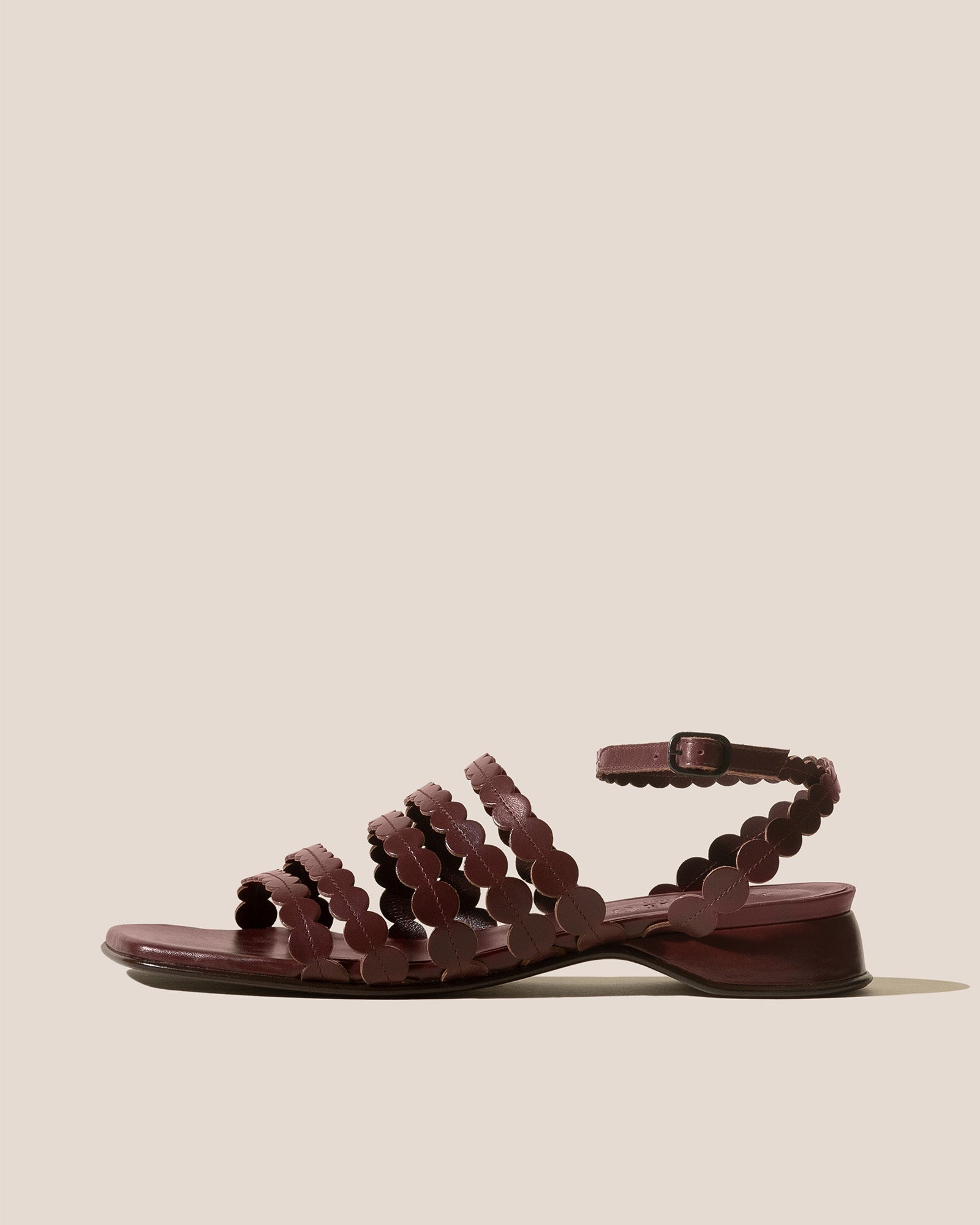 SAVINA - Circle Detail Strappy Sandal – Hereu Studio