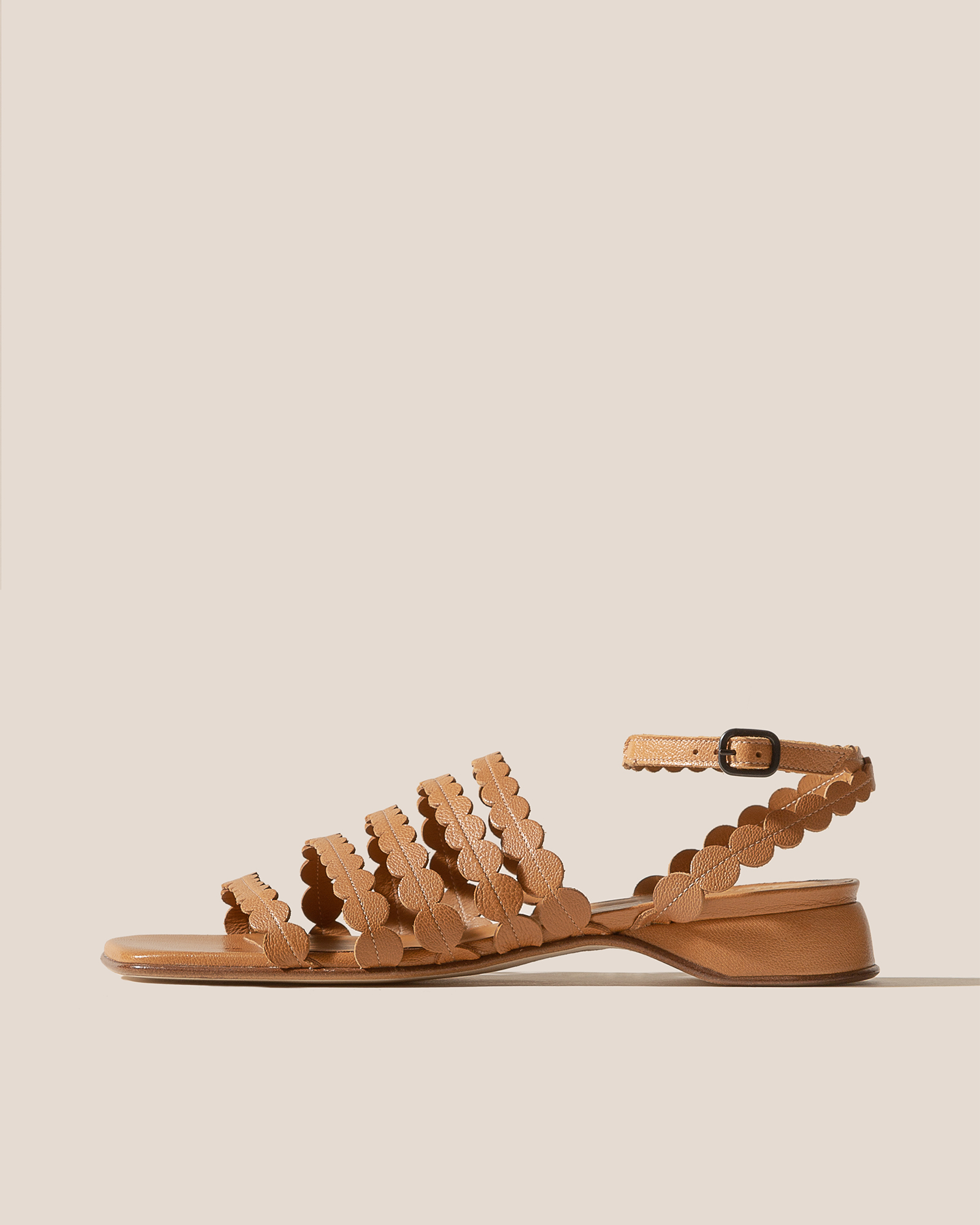 【HEREU】SAVINA Circle Detail Strappy Sandal SAVINA - Circle Detail Strappy Sandal – Hereu Studio