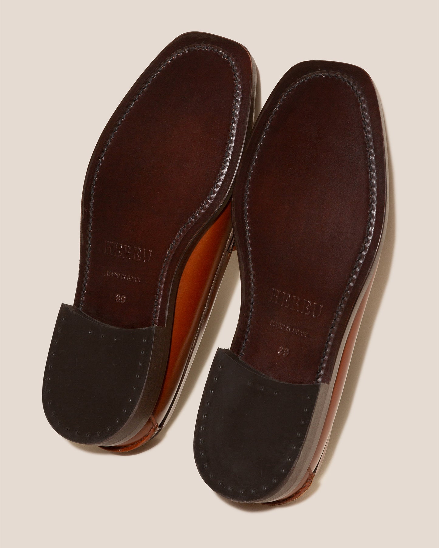 SINEU R BICOLOUR - Interlaced-detail Slip-on Loafer