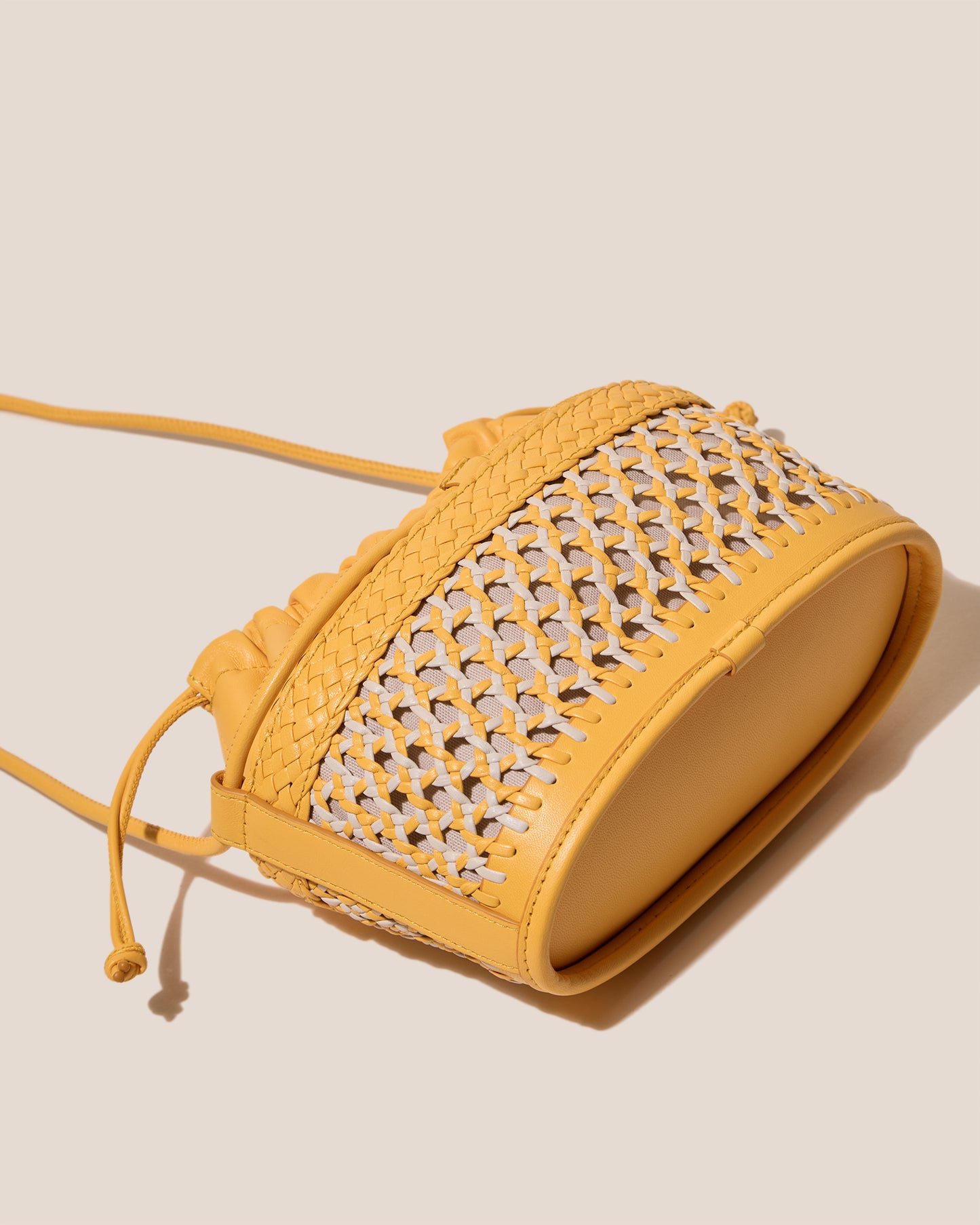 GAIA - Woven Bucket Crossbody Bag