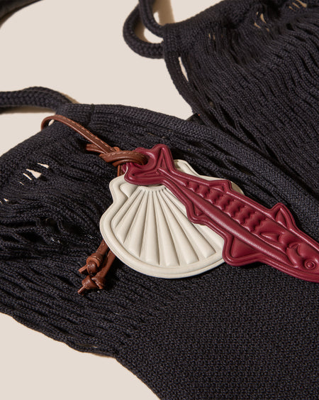 CALELLA FILT S CHARM - Knitted Cotton Net Bag