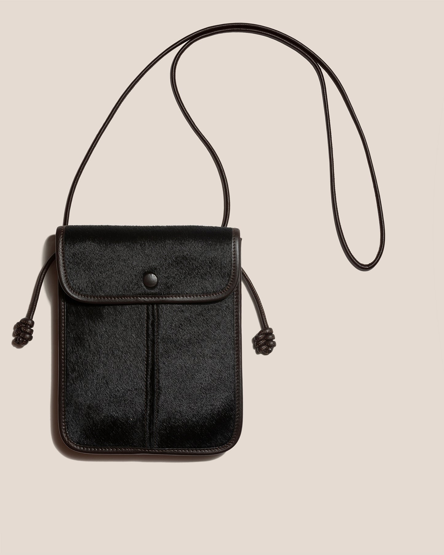 TERRA CALF HAIR - Square-Flat Crossbody Bag