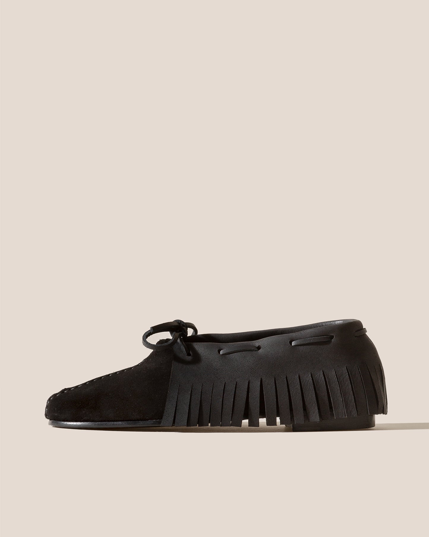 TILLA FRINGES - Deconstructed Suede Babouche
