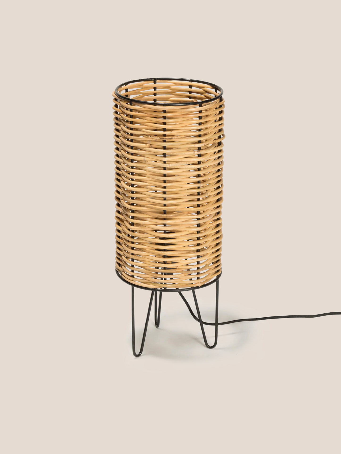 LA FOSCA - Natural Rattan Lamp by Ana Pérez & Joan Casanovas