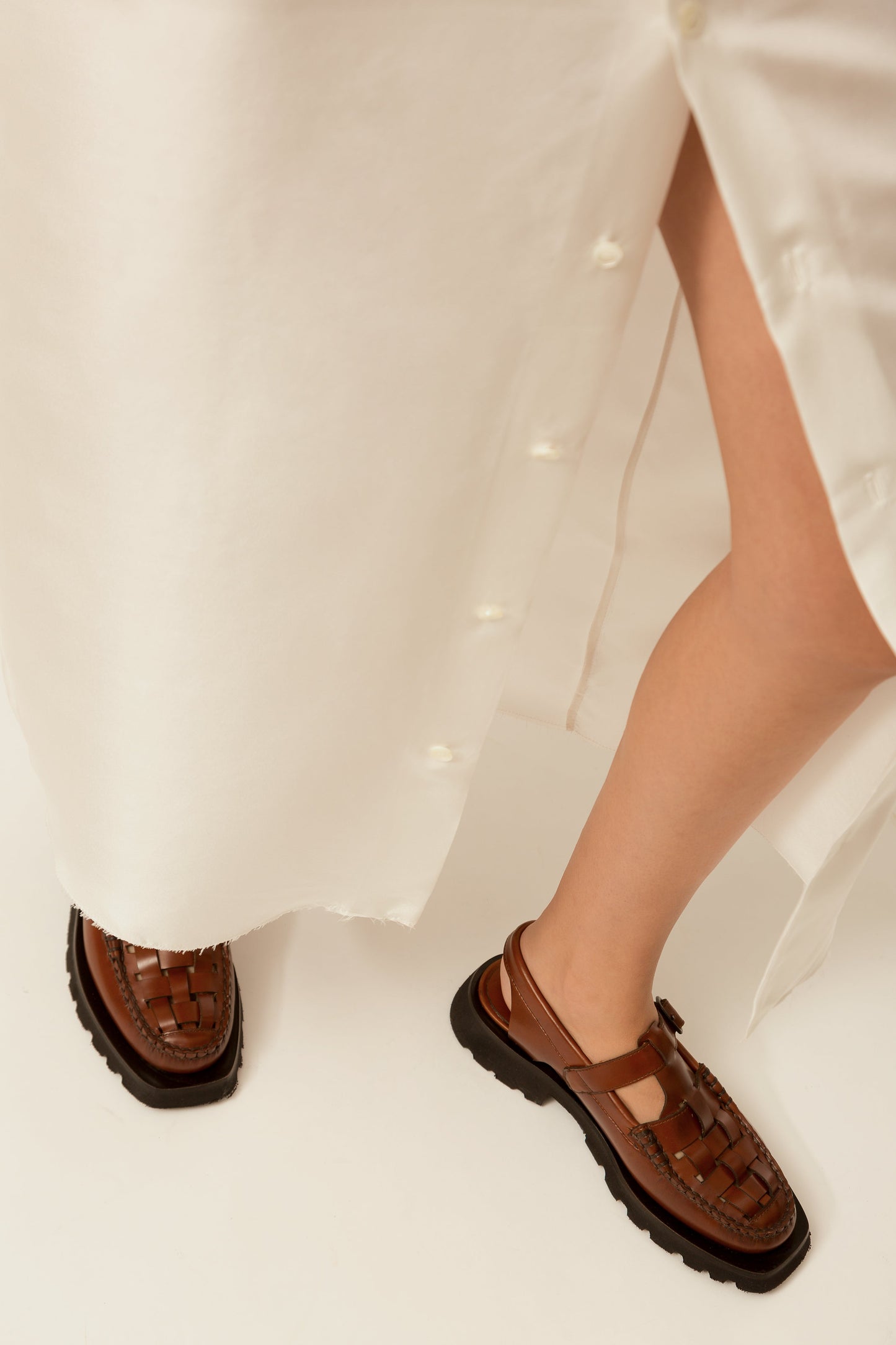 CRANC SPORT - Tread Sole Slingback Loafer