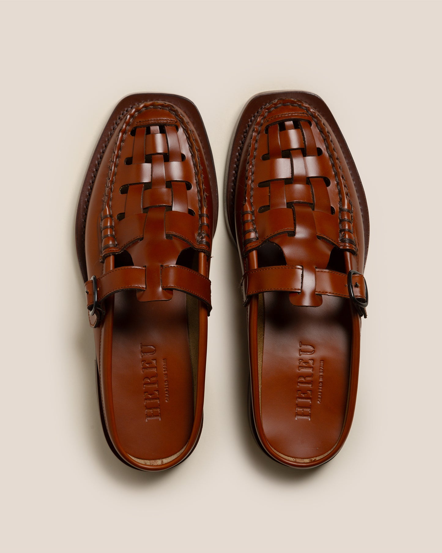 BONELL - Men's Woven T-bar Mule Loafer