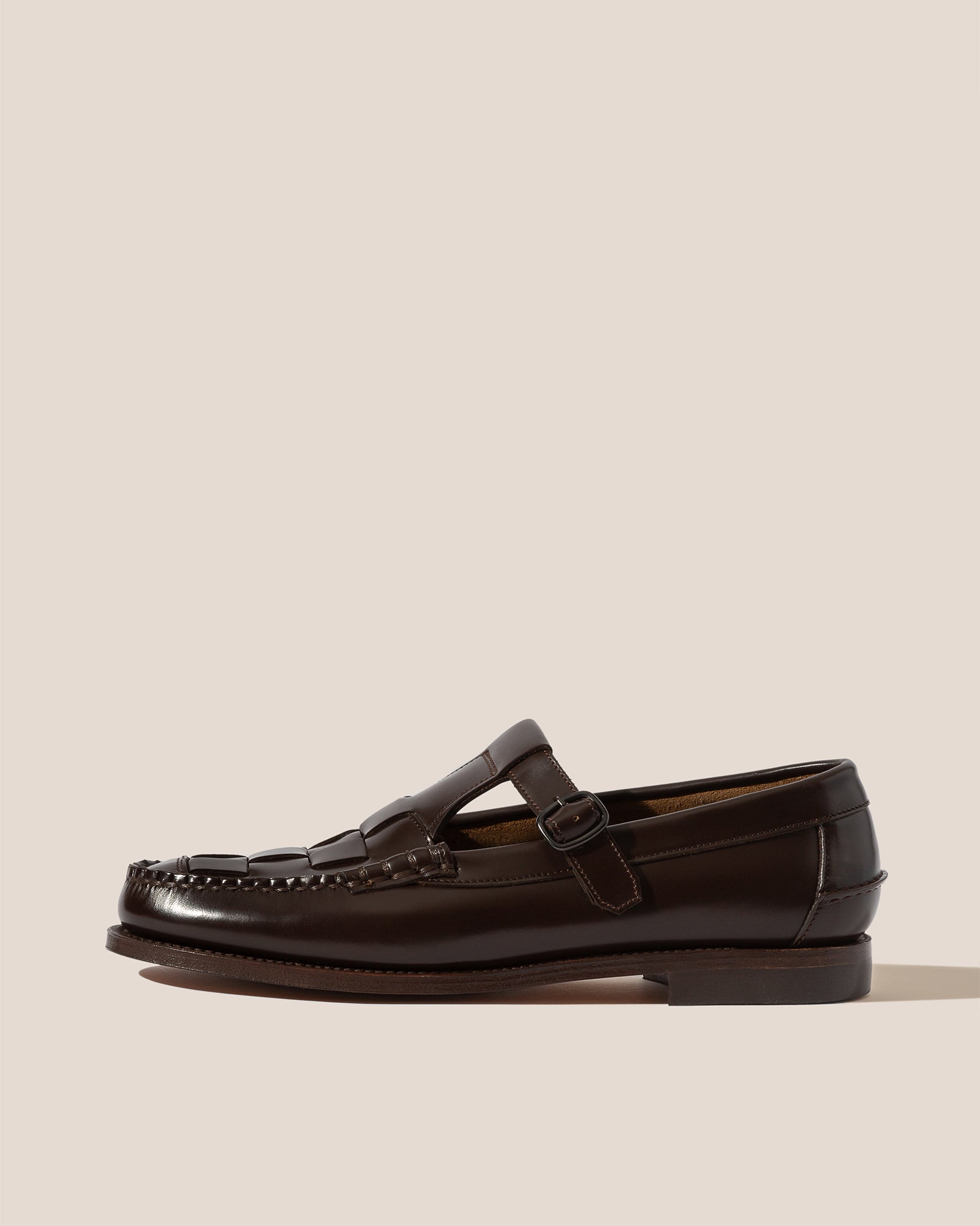 SOLLER - Men's T-bar Moccasin – Hereu Studio