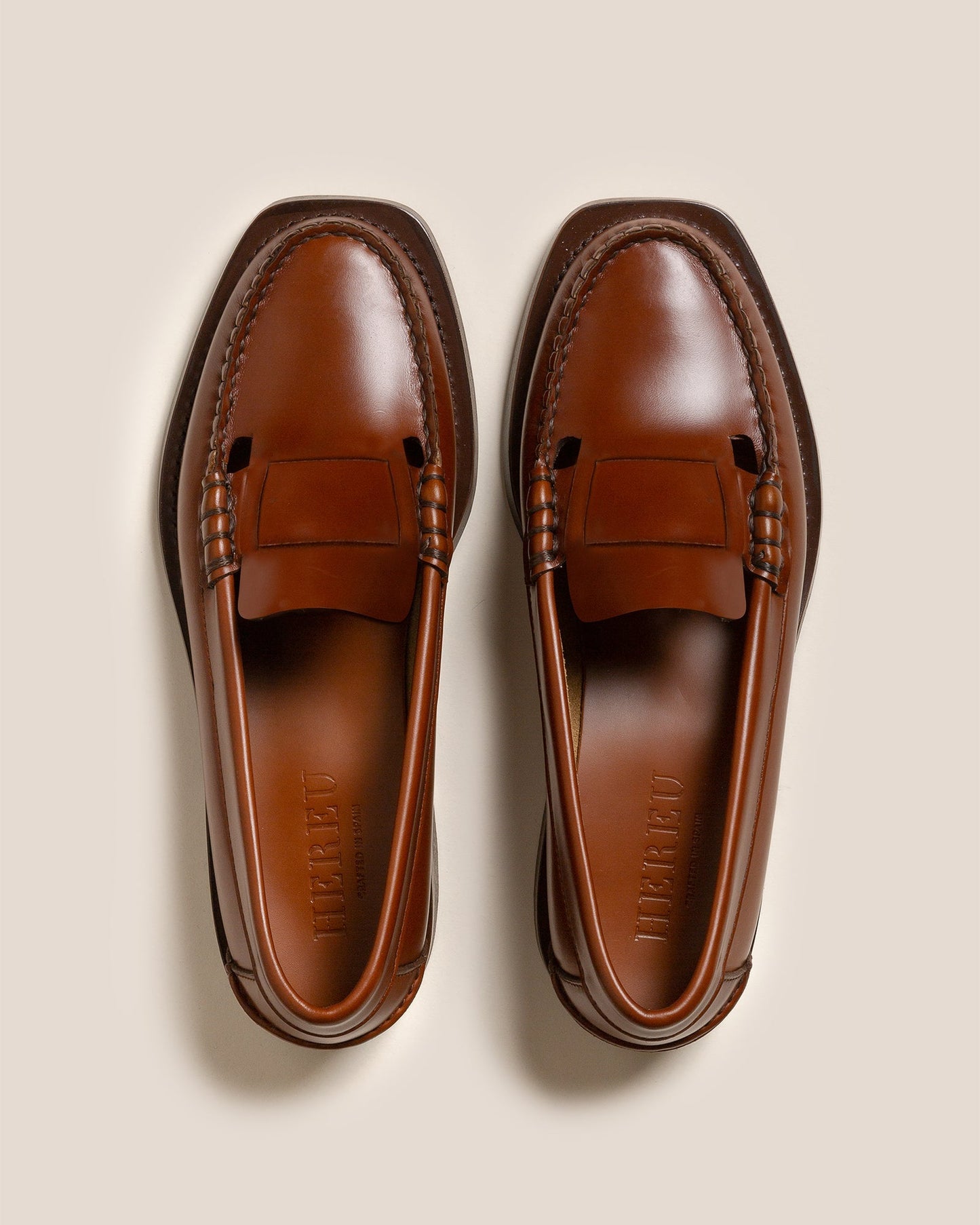 SINEU - Men's Interlaced-detail Slip-on Loafer
