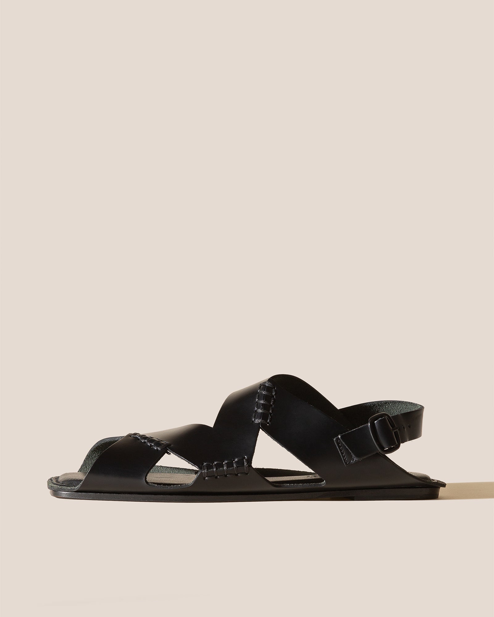 SUSET - Flat Asymmetrical Sandal – Hereu Studio