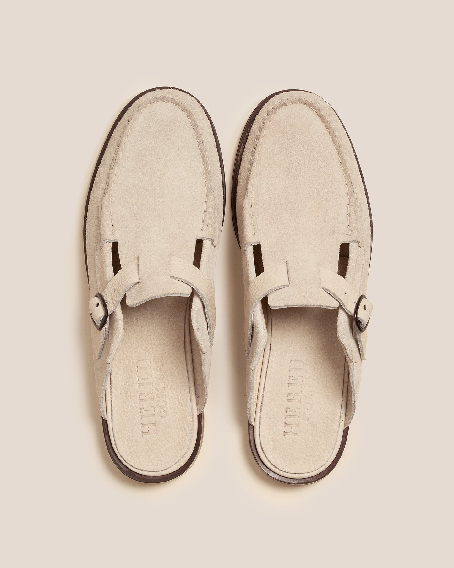 BARRACA - Men's Buckle-strap Mule Loafer