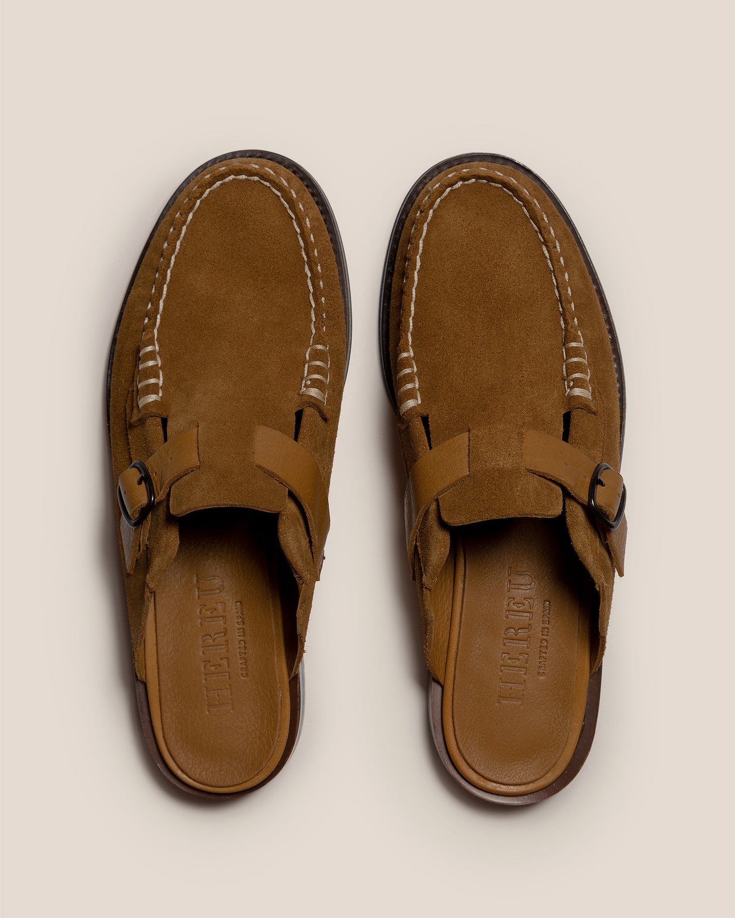 BARRACA - Men's Buckle-strap Mule Loafer