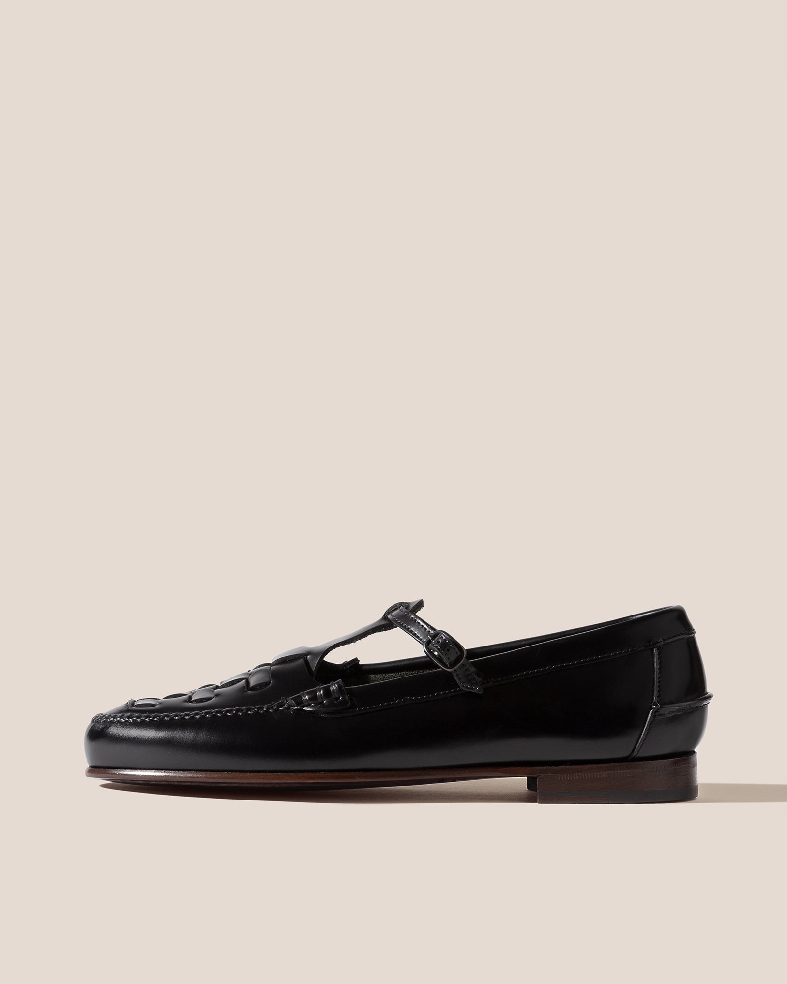 All Black Side Cord Flatform Loafer at Von Maur