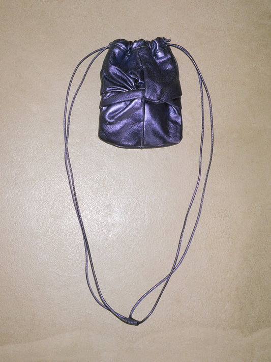 RONET MINI METALLIC - Twisted Crossbody Bag