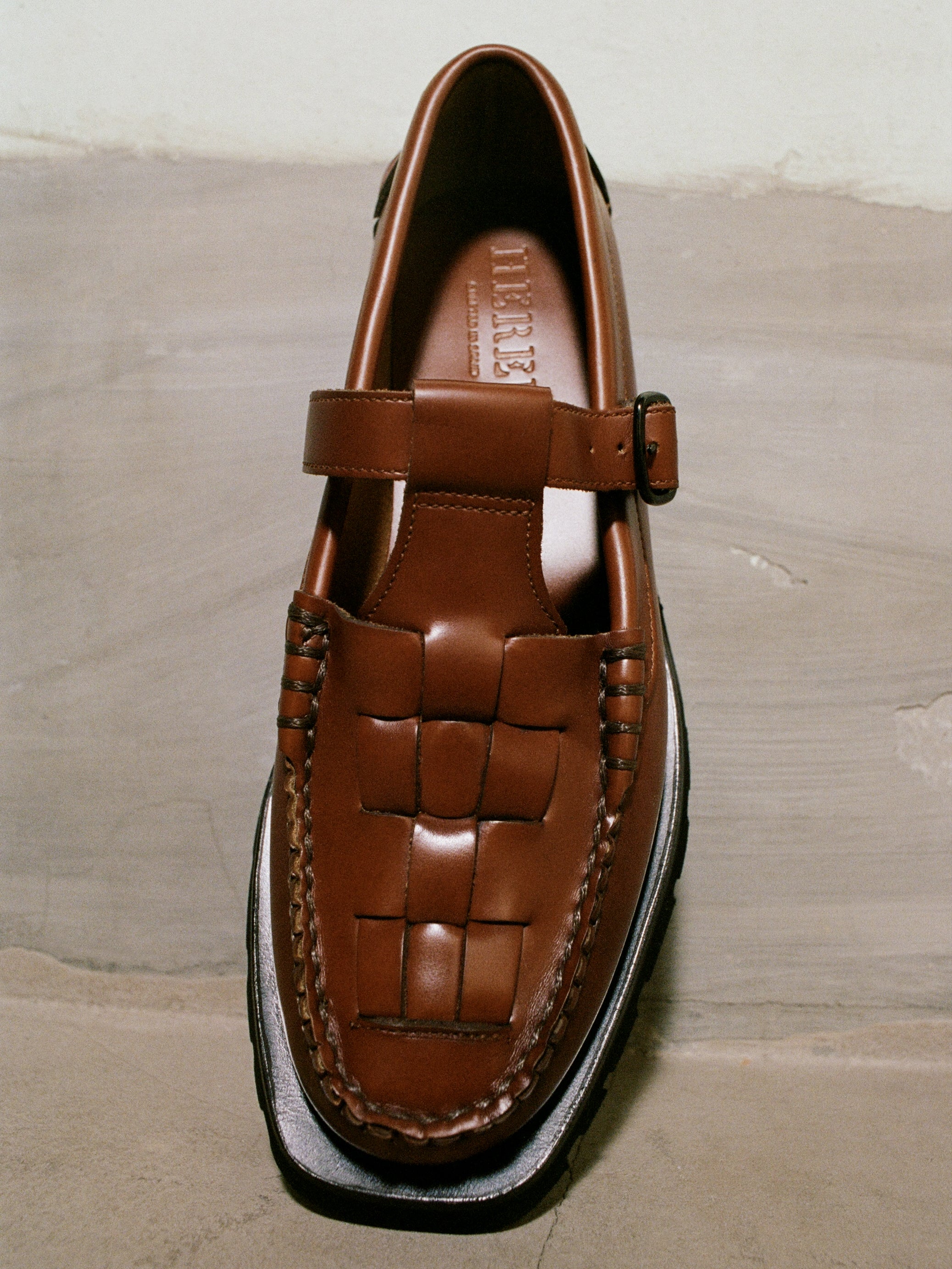 【HEREU】 へリュー Soller sport 35 SOLLER SPORT - Women's Tread Sole T-Bar Loafer – Hereu Studio