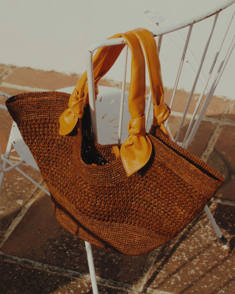 FONOL - Crocheted Raffia Basket – Hereu Studio