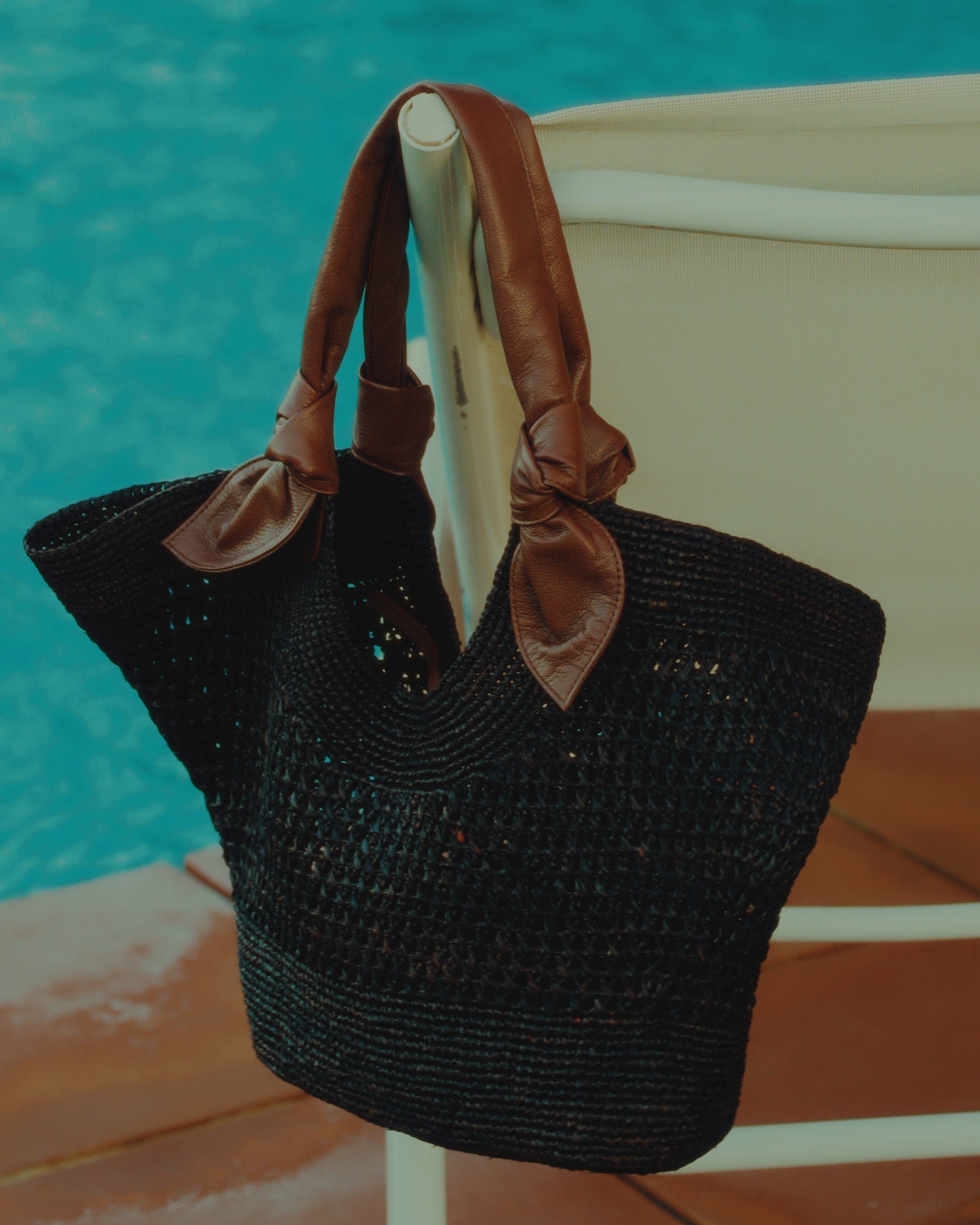 FONOL - Crocheted Raffia Basket