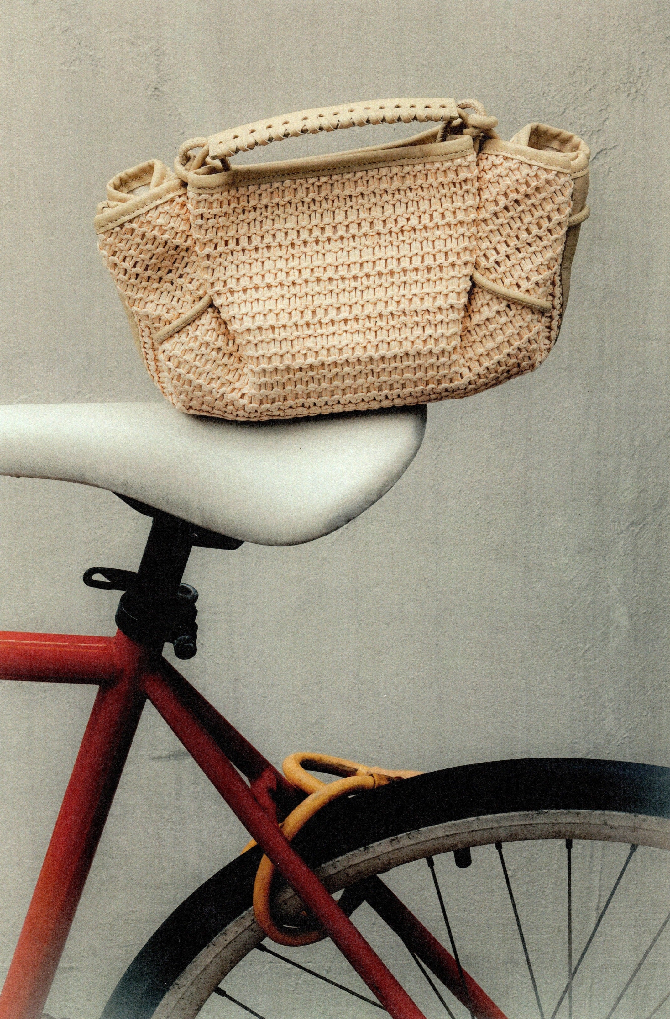 ARTA MINI RAFFIA - Pleated Crossbody Bag – Hereu Studio
