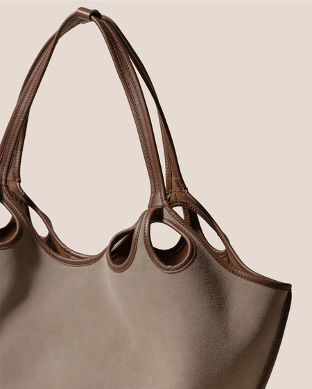 ESCALA SUEDE - Cut-Out Tote Bag