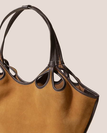 ESCALA SUEDE - Cut-Out Tote Bag